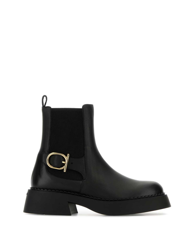 [Salvatore Ferragamo] Ankle Boots FW25 01K325784725 NERBISNER