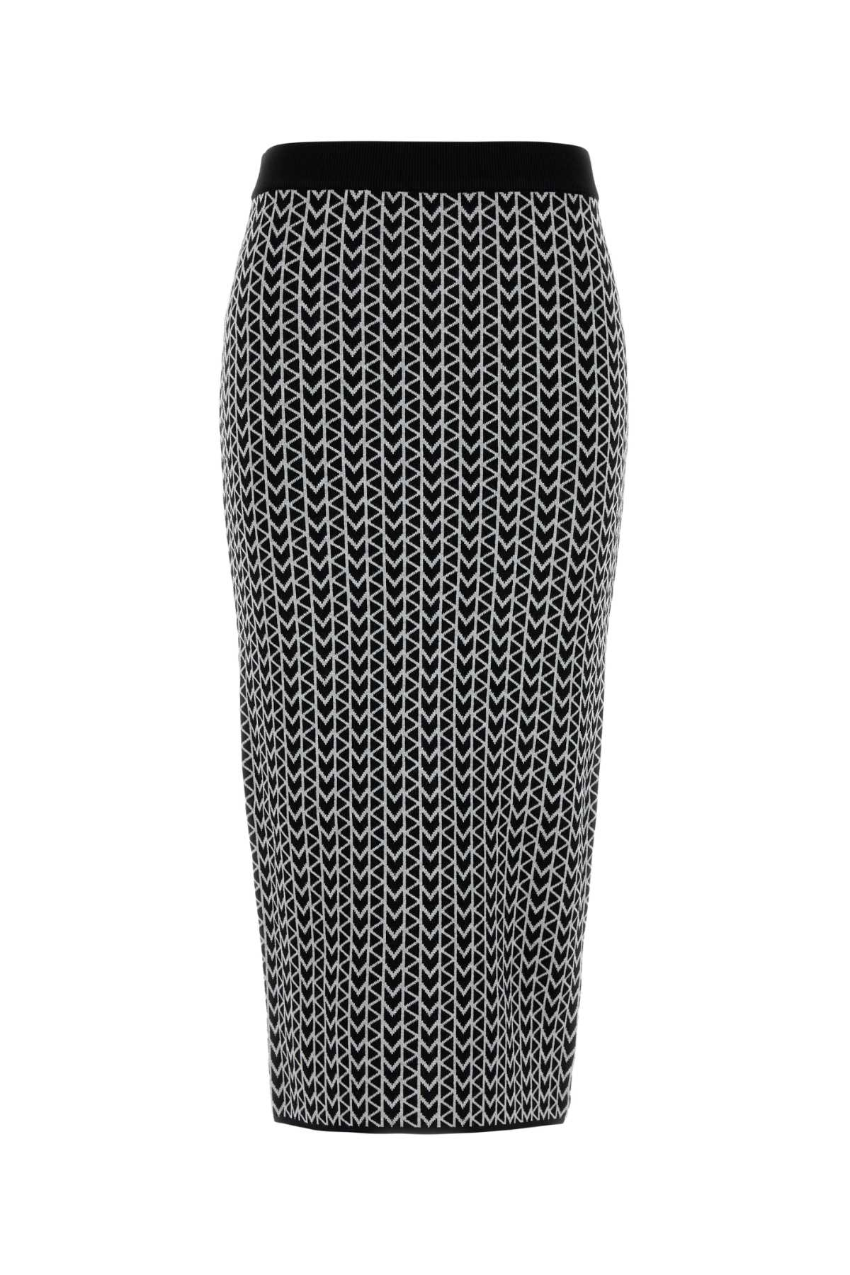 [MICHAEL BY MICHAEL KORS] Long skirt FW25 MT570J8HQG NICKEL