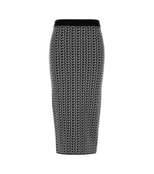 [MICHAEL BY MICHAEL KORS] Long skirt FW25 MT570J8HQG NICKEL
