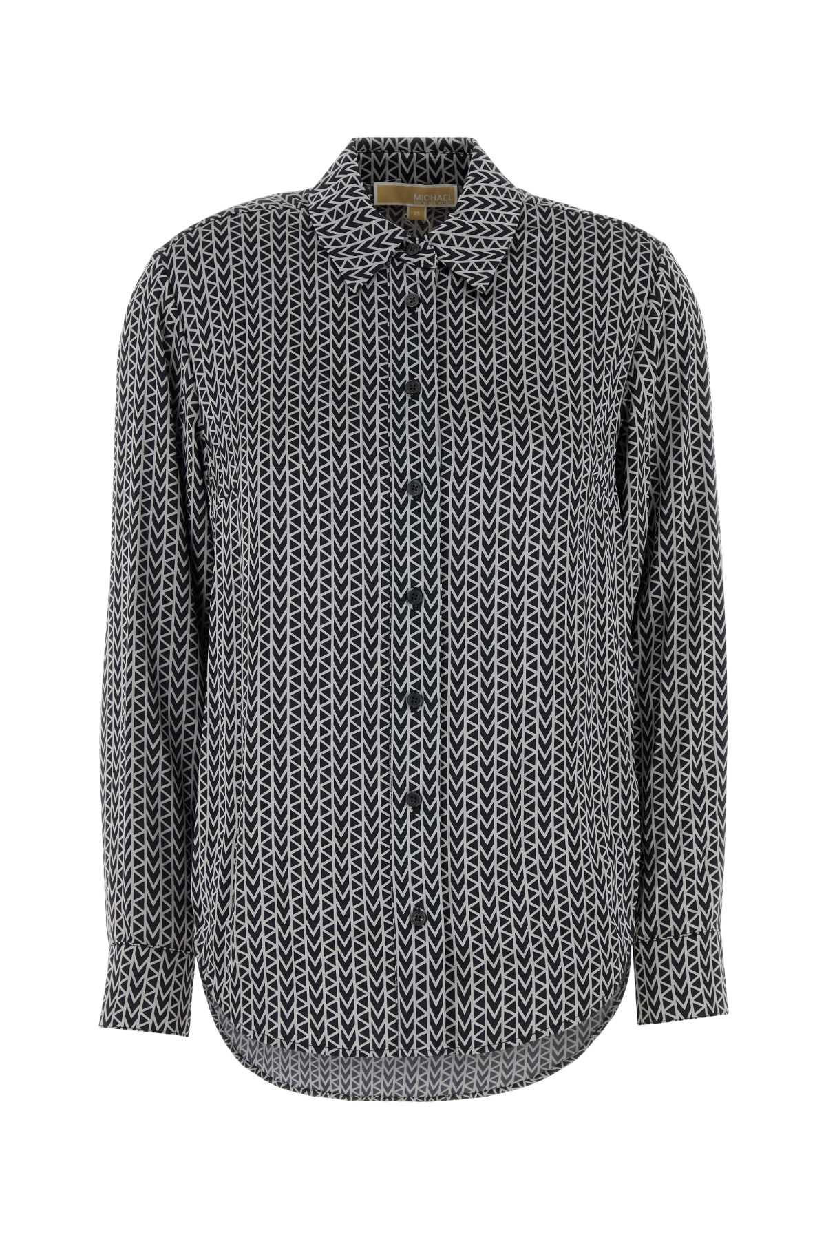 [MICHAEL BY MICHAEL KORS] Shirts Long Sleeve FW25 MT540V6JLW NICKEL