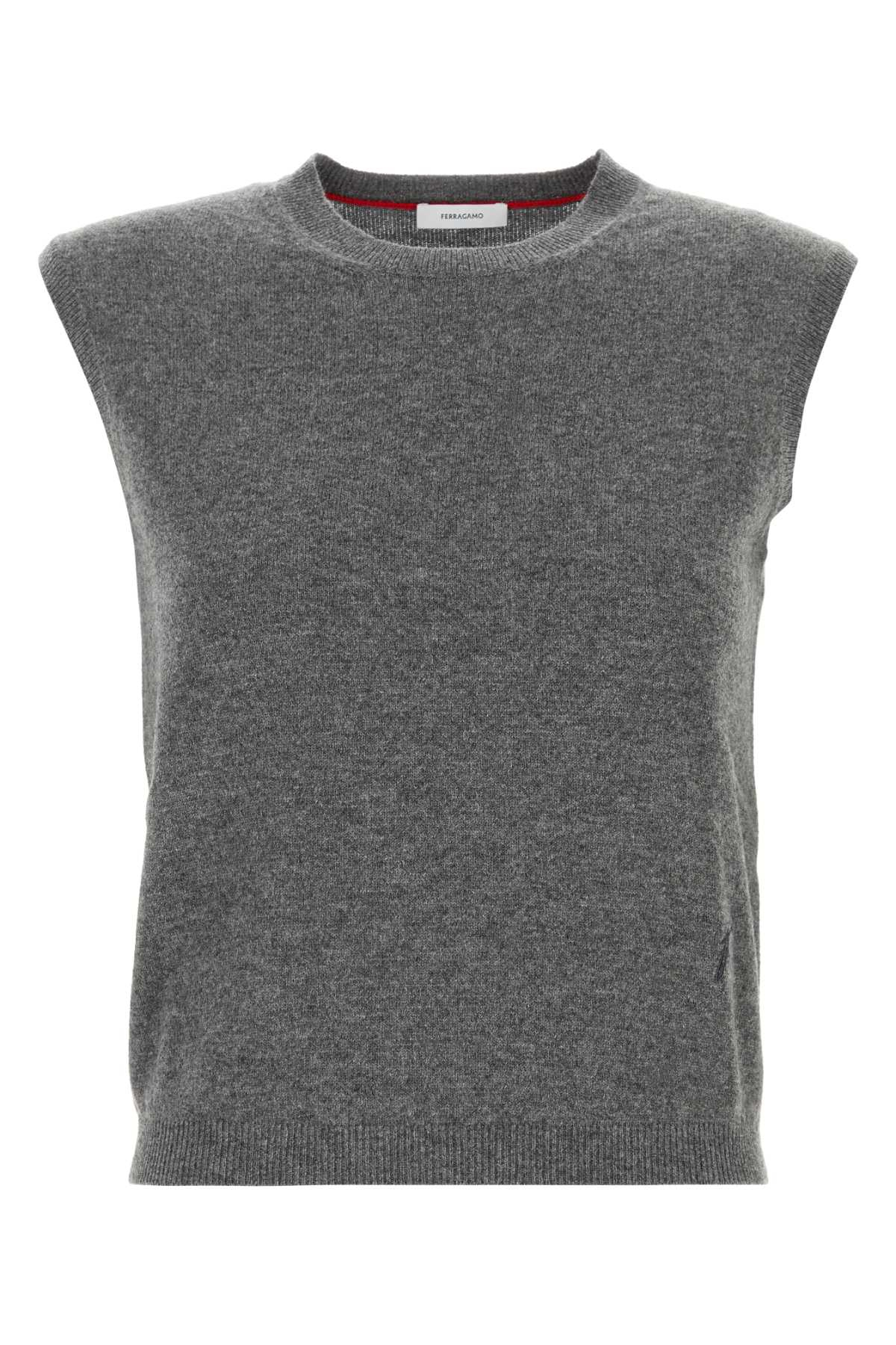 [Salvatore Ferragamo] Knitwear FW25 13H305784294 GRIGIOMELANGE