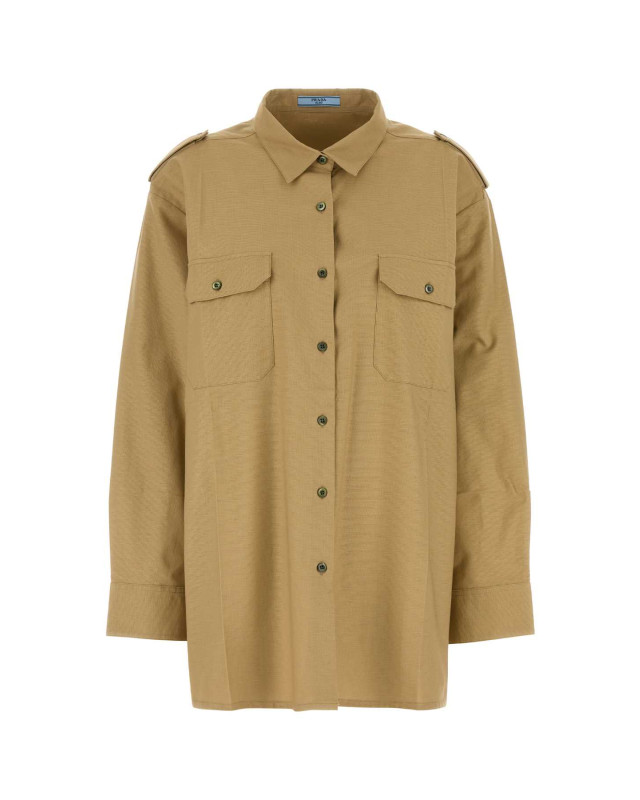 [Prada] Shirts Long Sleeve FW25 P496HSOOO16TE F0241
