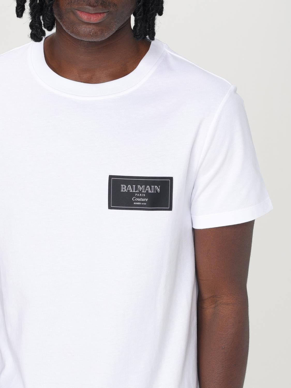 [Balmain] T-shirts Short Sleeve FW25 EH1EF000BC91 0FA