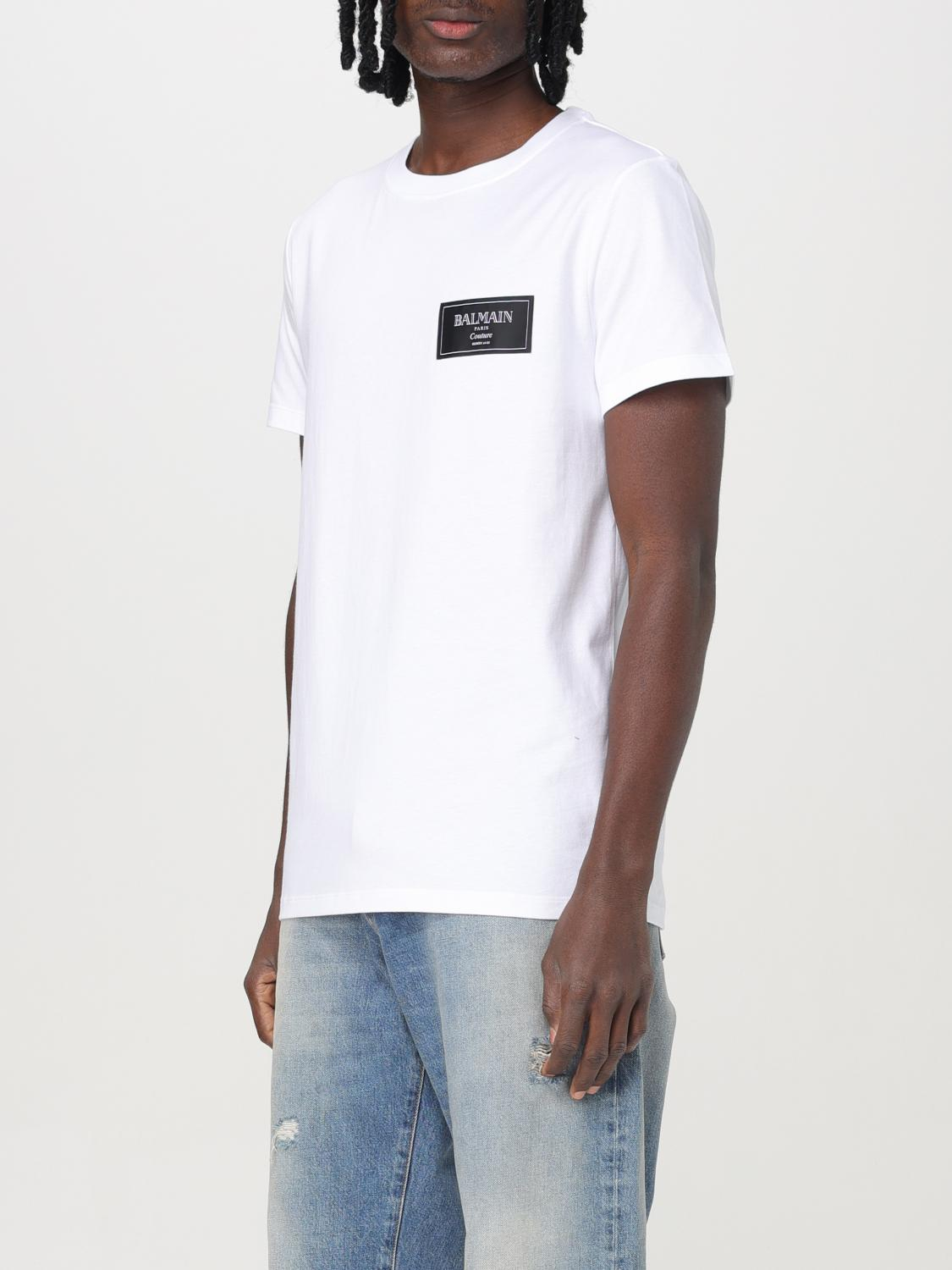 [Balmain] T-shirts Short Sleeve FW25 EH1EF000BC91 0FA