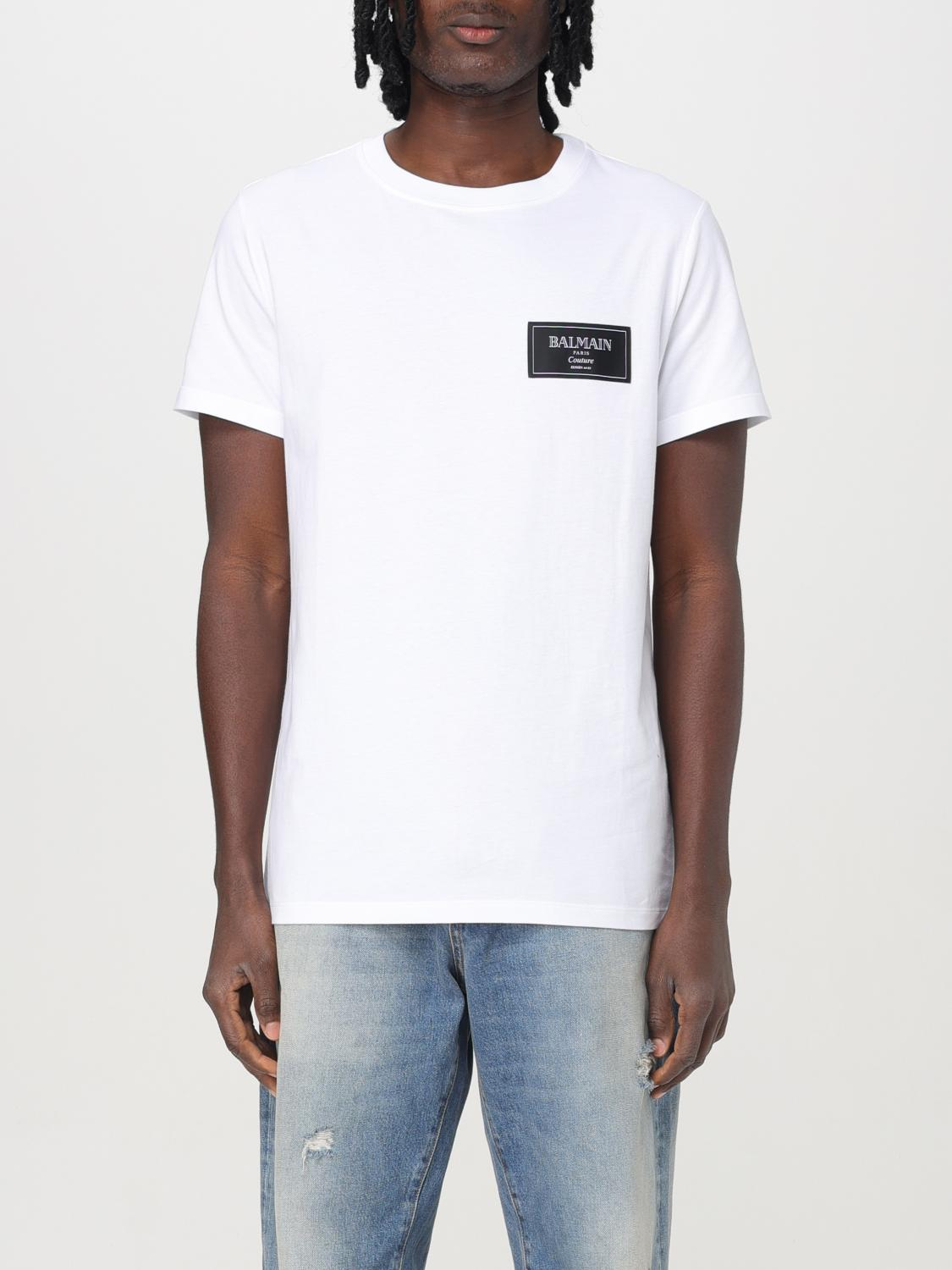 [Balmain] T-shirts Short Sleeve FW25 EH1EF000BC91 0FA