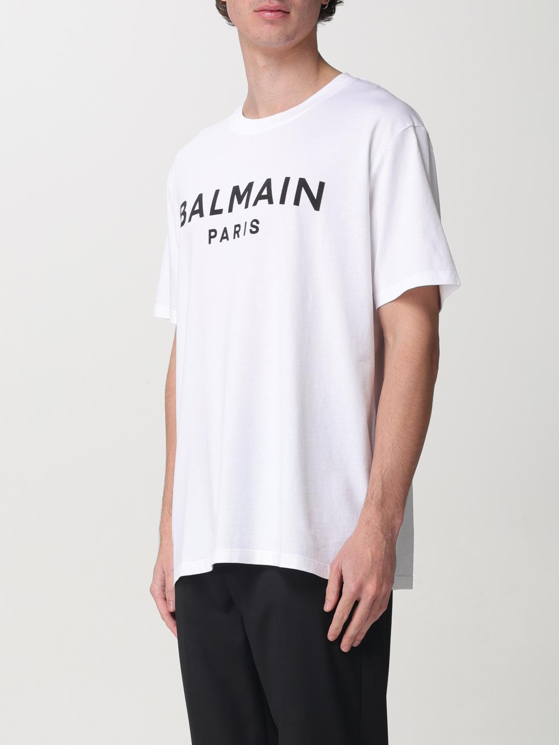 [Balmain] T-shirts Short Sleeve FW25 EH1EG010BB73 GAB