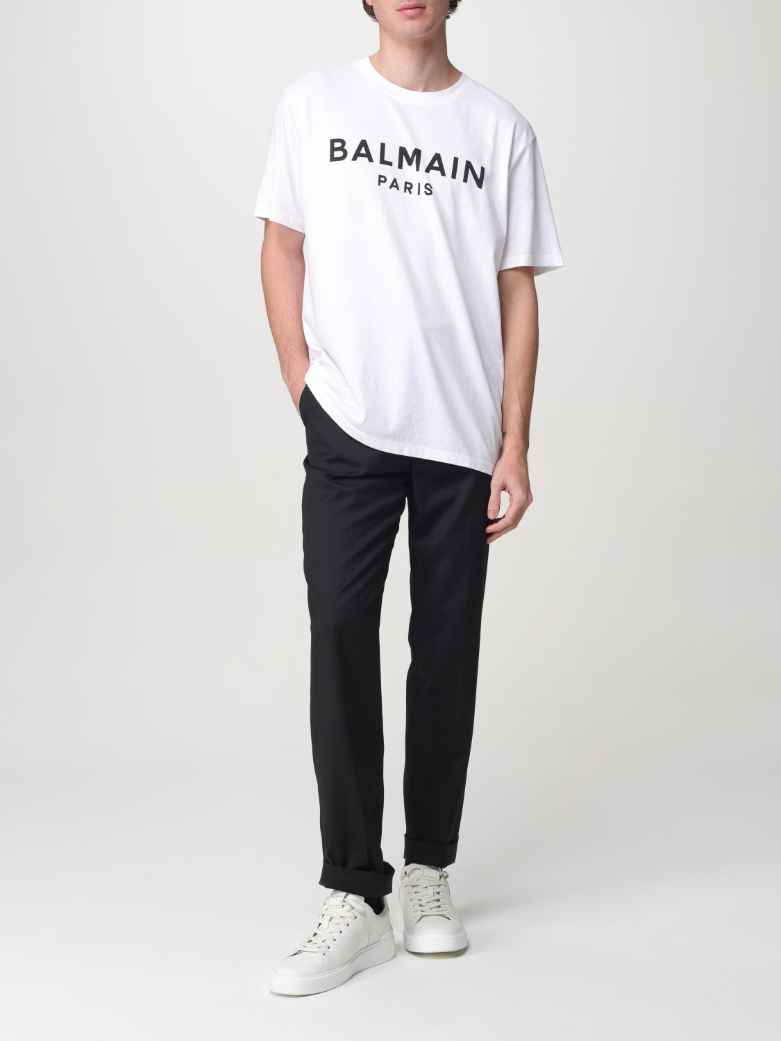 [Balmain] T-shirts Short Sleeve FW25 EH1EG010BB73 GAB