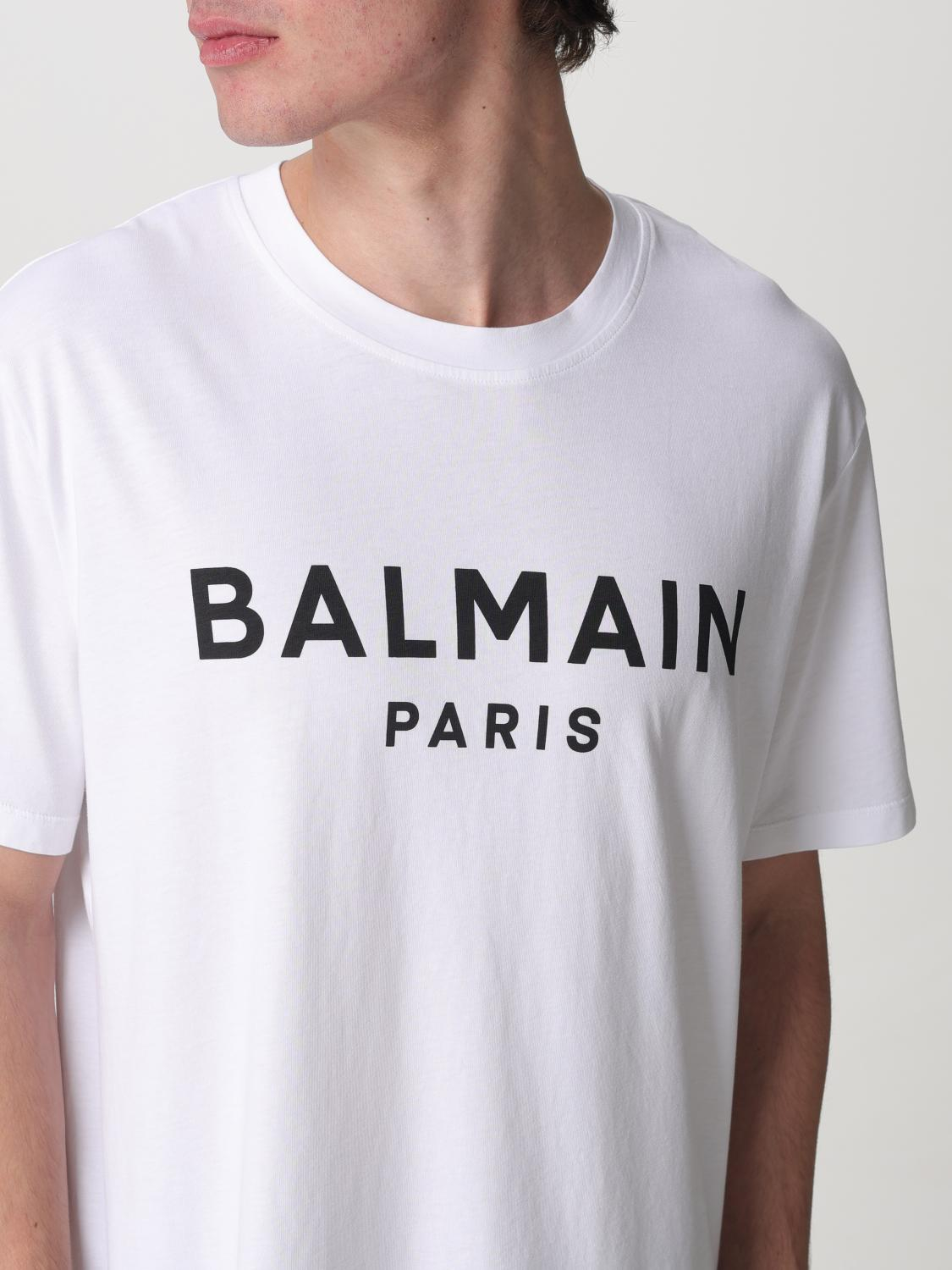 [Balmain] T-shirts Short Sleeve FW25 EH1EG010BB73 GAB