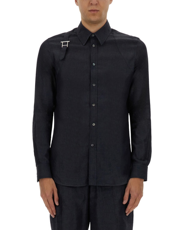 [Alexander McQueen] Shirts Long Sleeve SS25 828635_QYABM4244