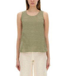 [120% LINO] Tank top SS25 32ALIW1PJD_000B317000035