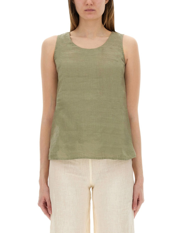 [120% LINO] Tank top SS25 32ALIW1PJD_000B317000035