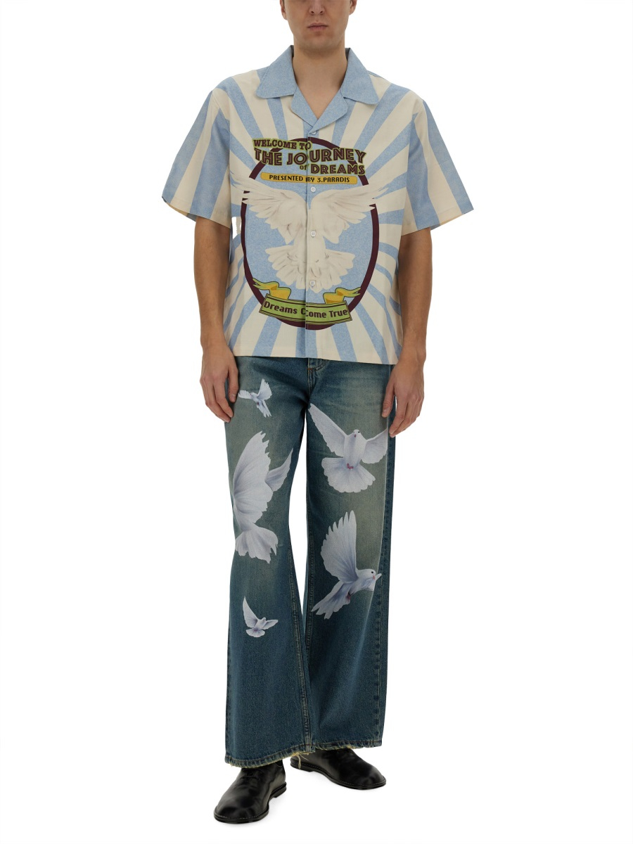 [3.paradis] Jeans SS25 SS2539BAGGY_WHASHEDBLU
