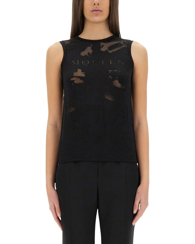 [Alexander McQueen] Tank top SS25 815574_QCAL01000