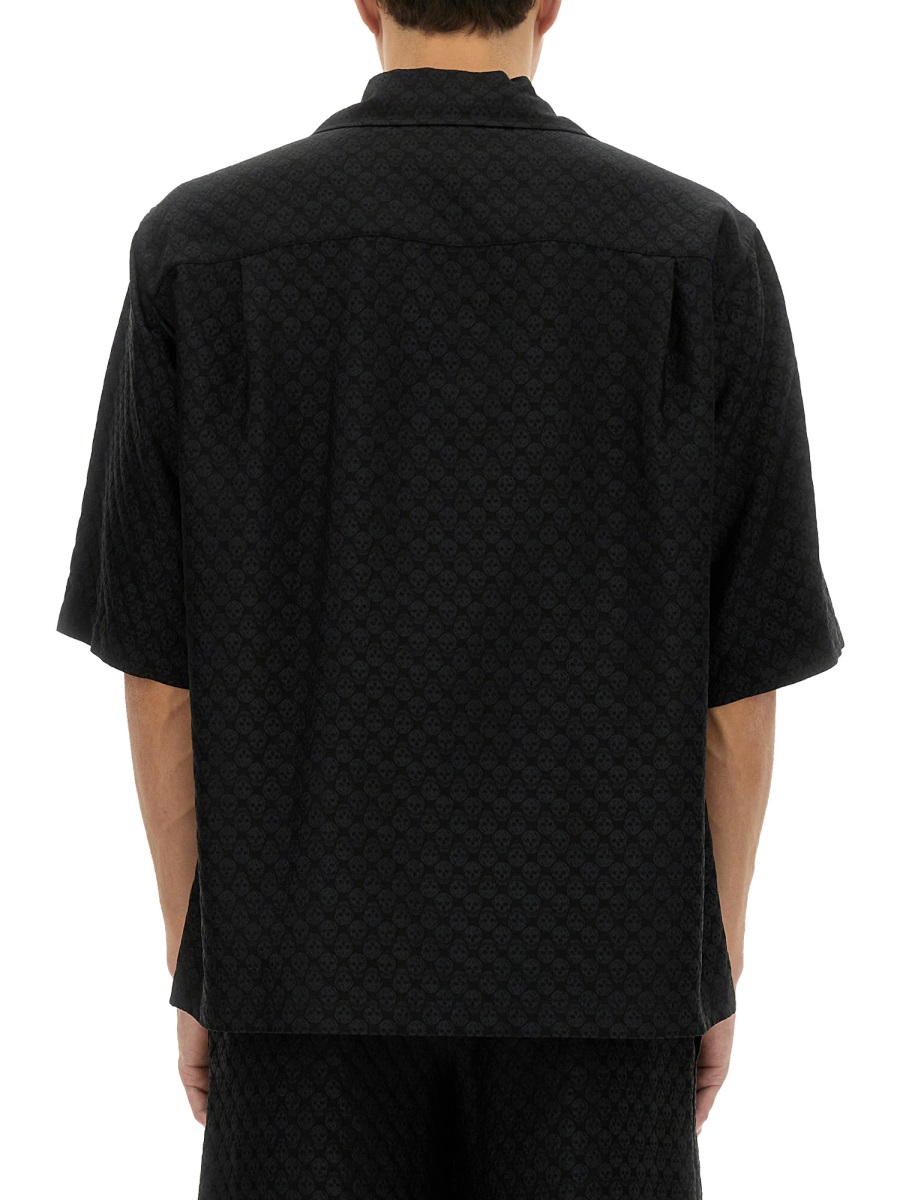 [Alexander McQueen] Shirts Short Sleeve SS25 814693_QRABU1010