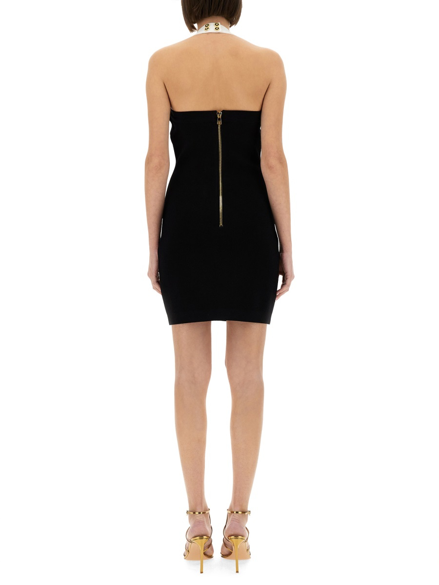[Balmain] Sleeveless dress SS25 EF1R2390KH99_EAB