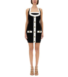 [Balmain] Sleeveless dress SS25 EF1R2390KH99_EAB