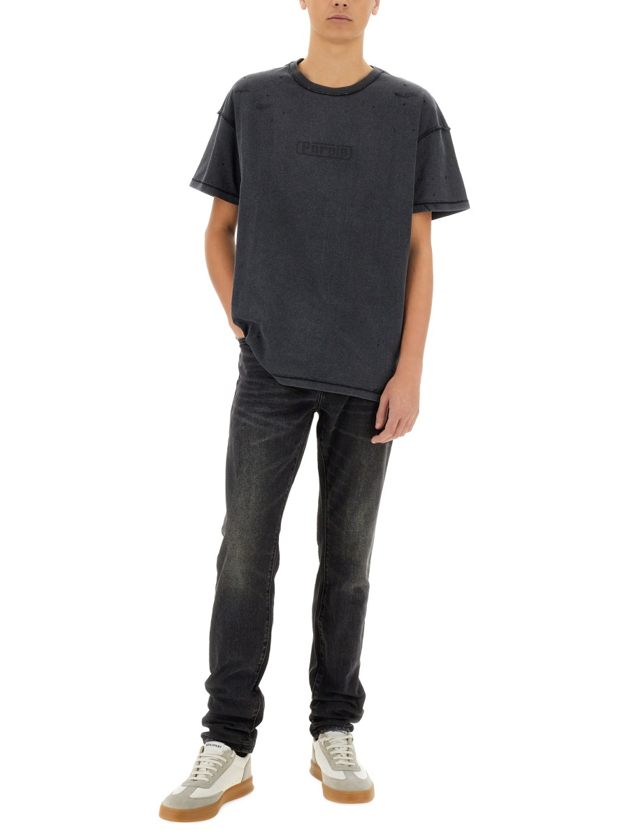 [Purple Brand] T-shirts Short Sleeve SS25 P101_JBCP125BLACK