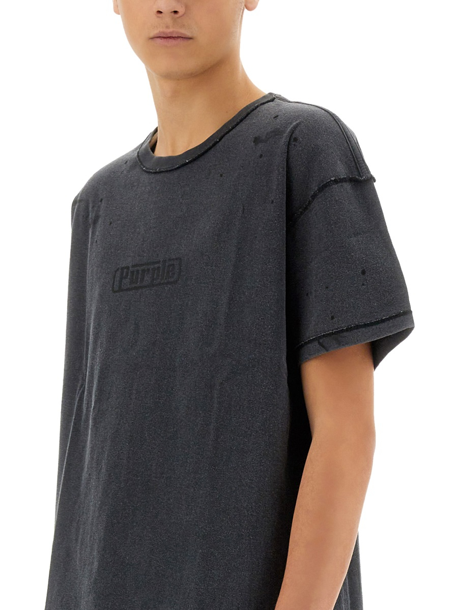 [Purple Brand] T-shirts Short Sleeve SS25 P101_JBCP125BLACK