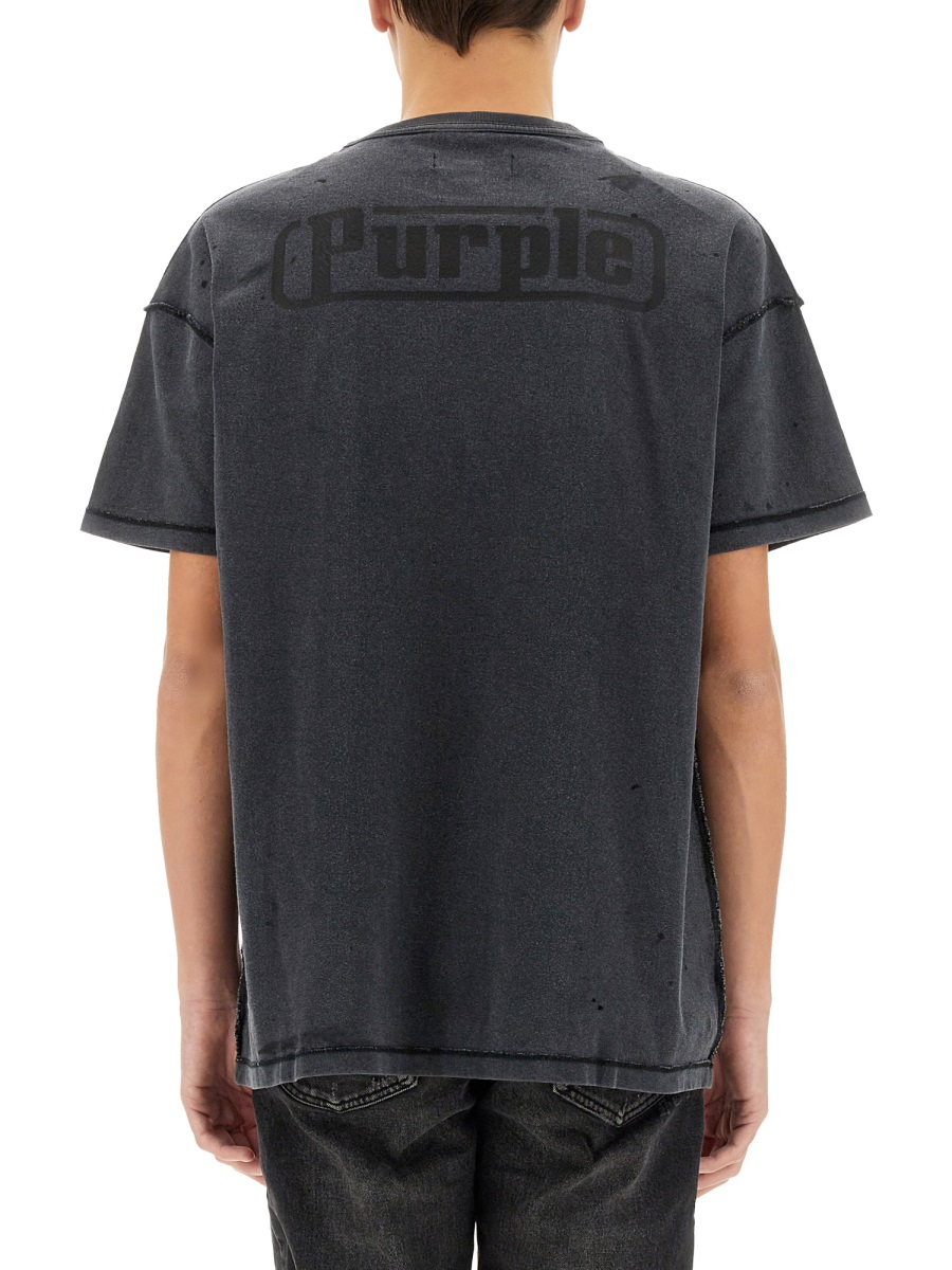 [Purple Brand] T-shirts Short Sleeve SS25 P101_JBCP125BLACK