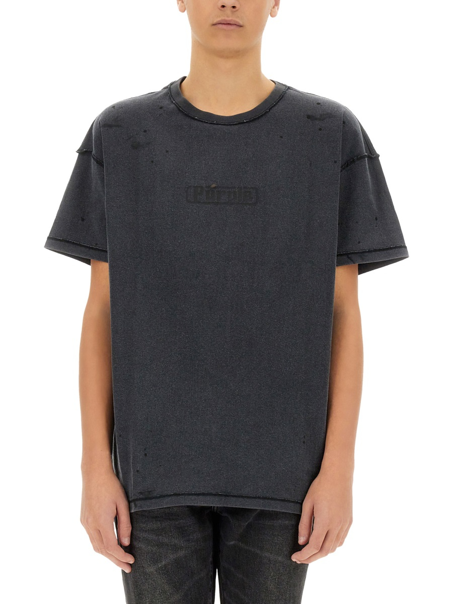 [Purple Brand] T-shirts Short Sleeve SS25 P101_JBCP125BLACK