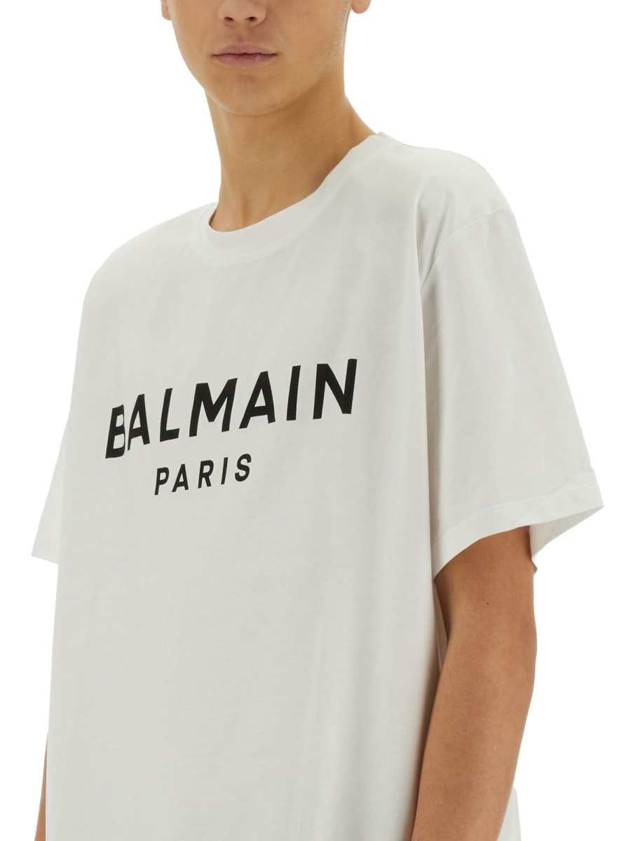 [Balmain] T-shirts Short Sleeve SS25 EH1EG010BB73_GAB