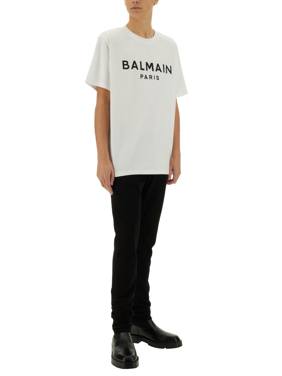 [Balmain] T-shirts Short Sleeve SS25 EH1EG010BB73_GAB