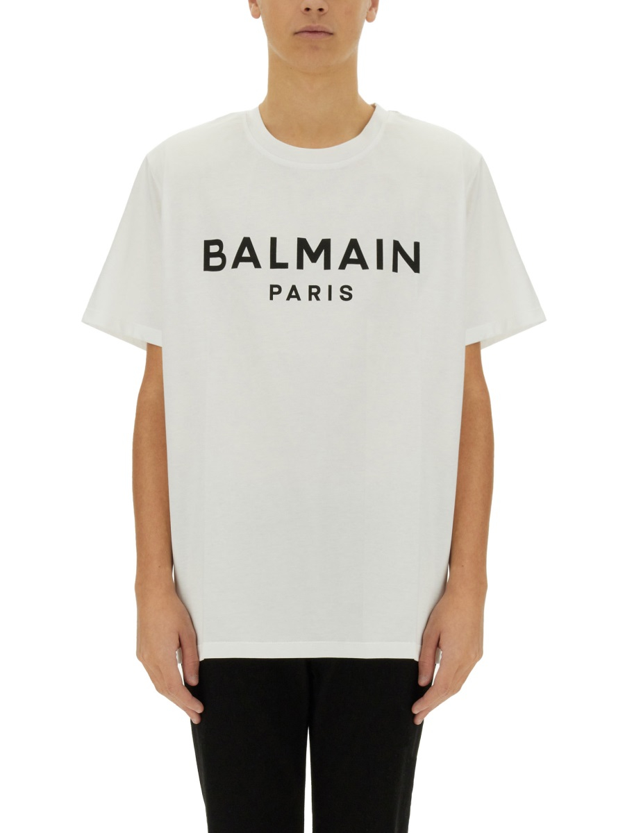 [Balmain] T-shirts Short Sleeve SS25 EH1EG010BB73_GAB