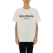 [Balmain] T-shirts Short Sleeve SS25 EH1EG010BB73_GAB
