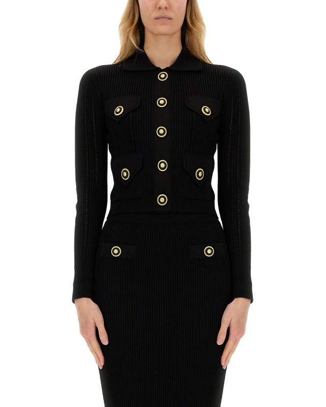[Balmain] Cardigan SS25 EF1KL150KI10_0PA