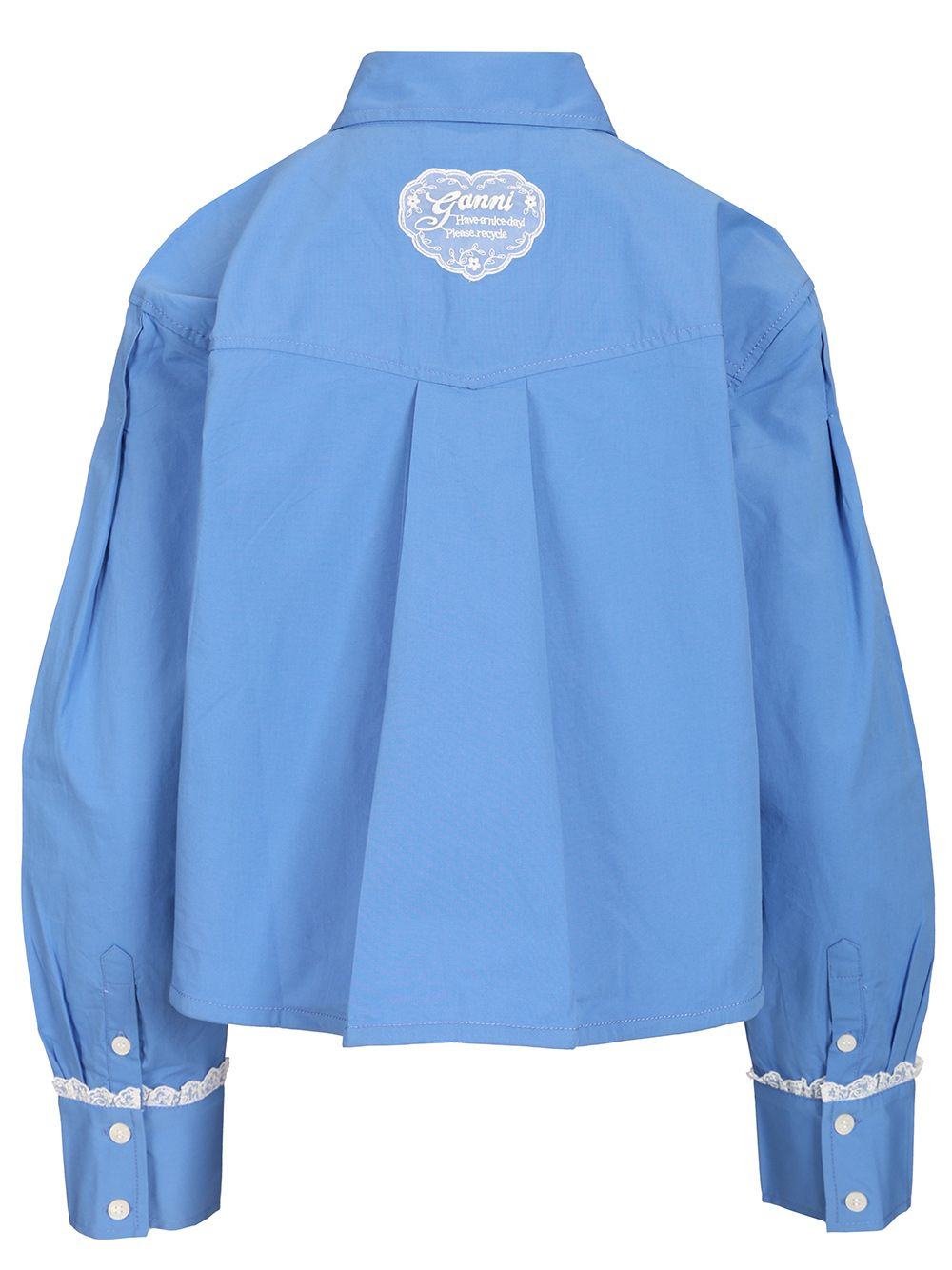[GANNI] Shirts Long Sleeve CO A1140008591