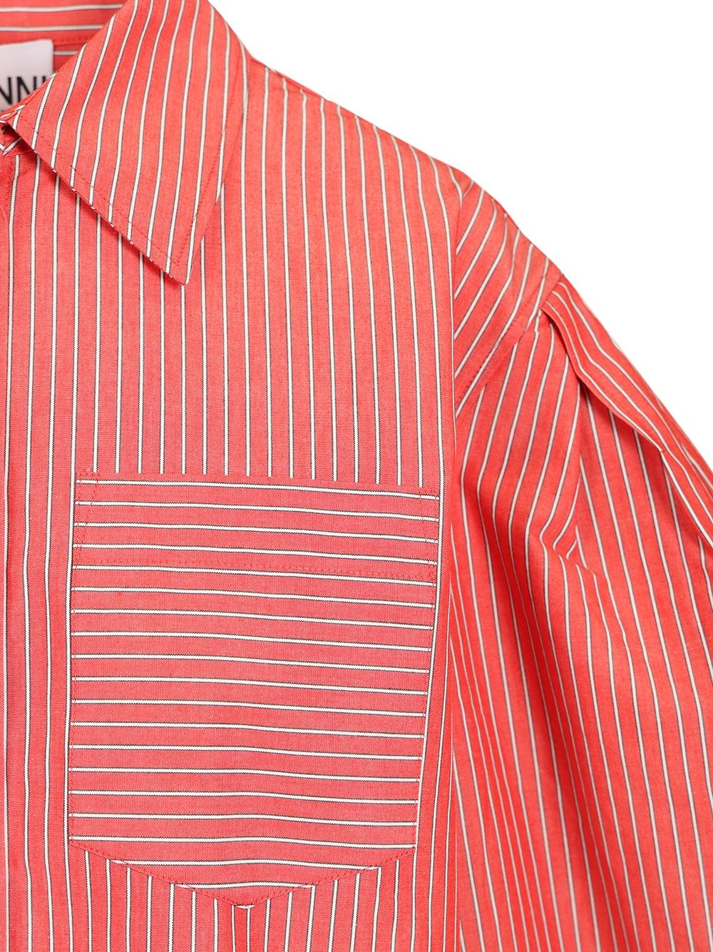 [GANNI] Shirts Long Sleeve CO A1140006472