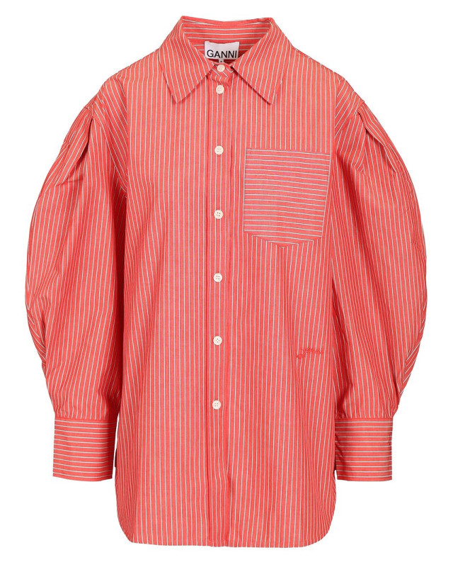 [GANNI] Shirts Long Sleeve CO A1140006472