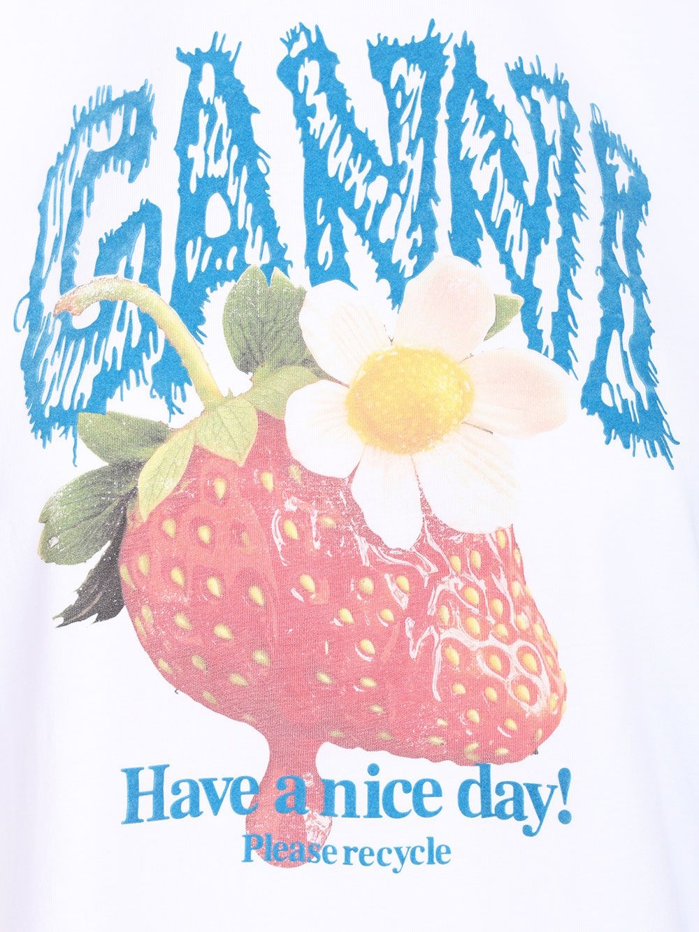 [GANNI] T-shirts Short Sleeve CO A1050201151