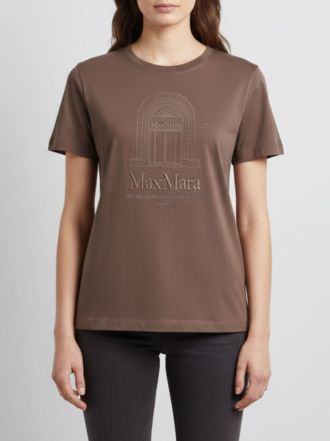 [S Max Mara] T-shirts Short Sleeve SS26 2619971021600 003