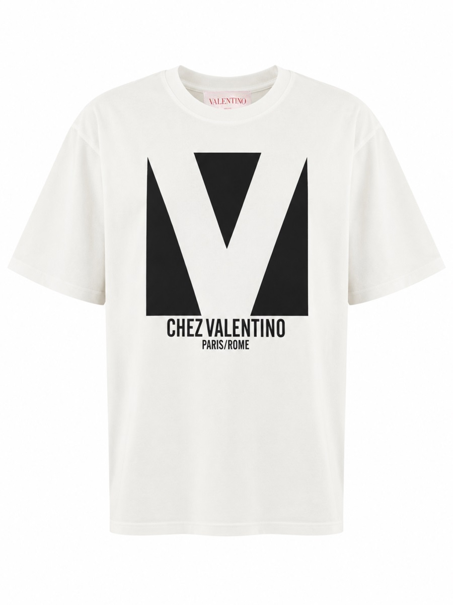 [Valentino] T-shirts Short Sleeve SS25 6B3MG24H95W_A03