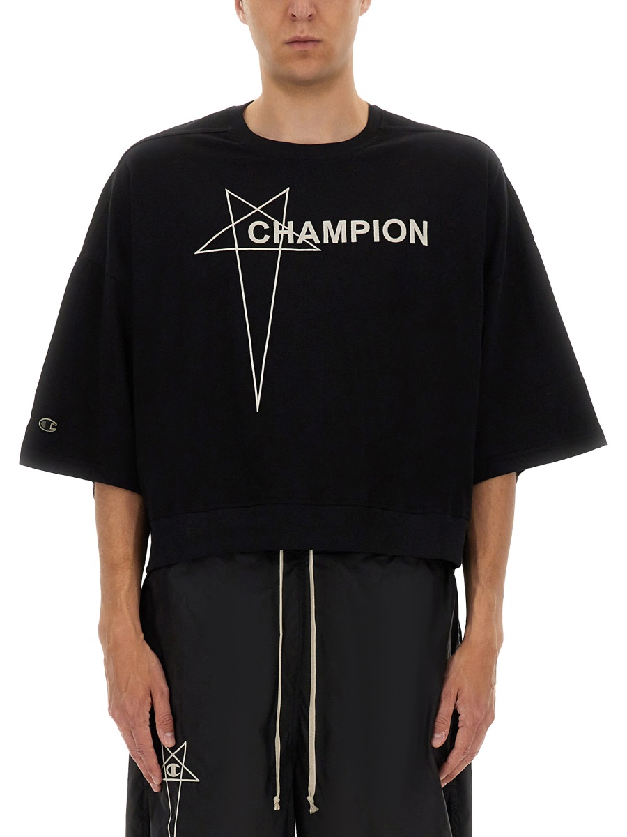 [CHAMPION X RICK OWENS] T-shirts Short Sleeve SS25 CM01E1677_CHJG09