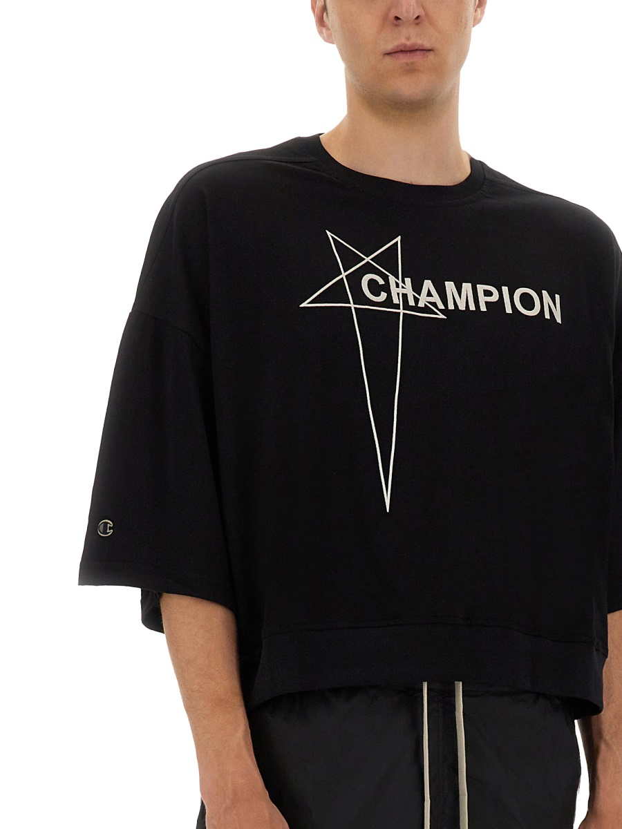 [CHAMPION X RICK OWENS] T-shirts Short Sleeve SS25 CM01E1677_CHJG09
