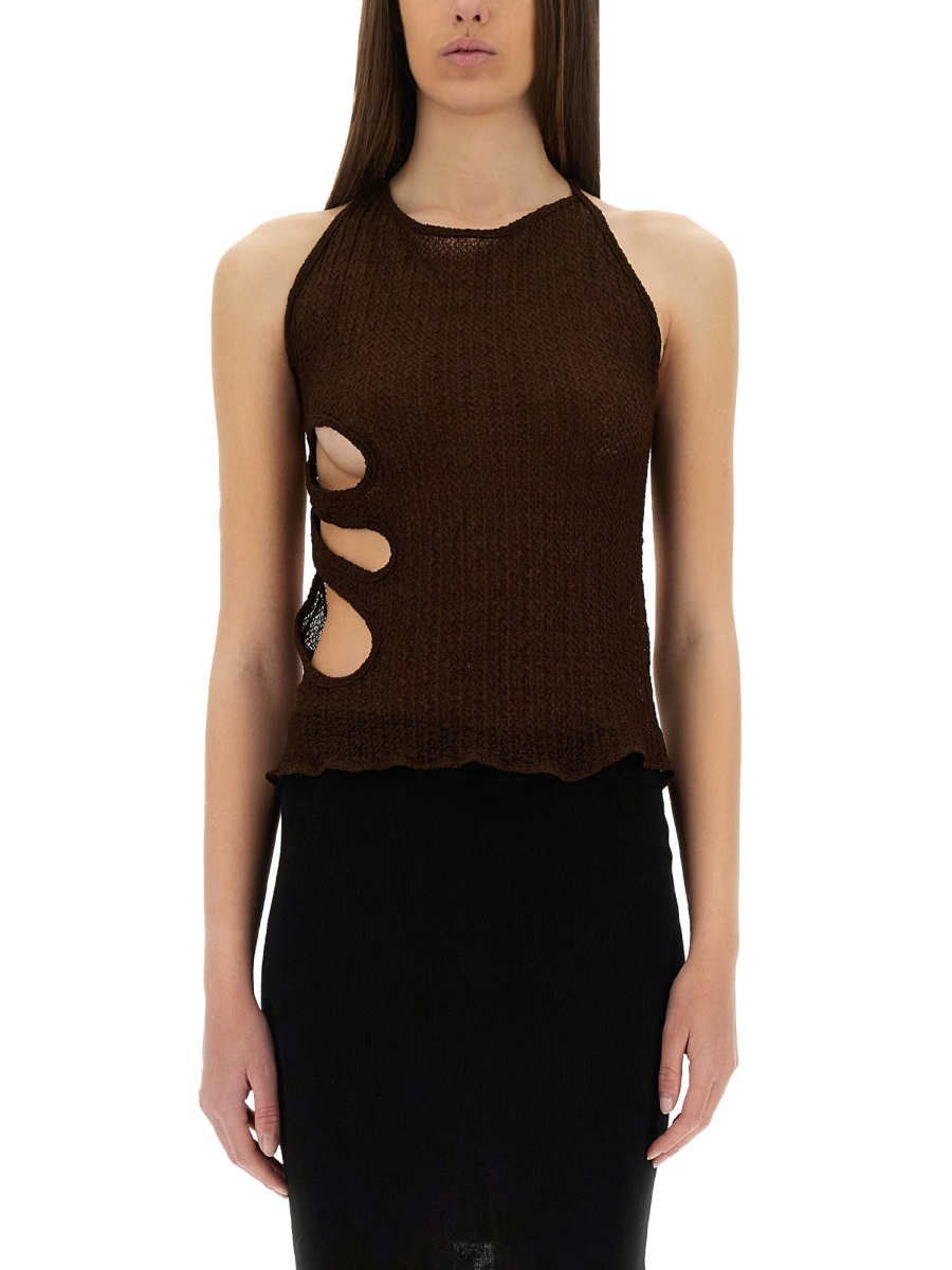 [SELIA RICHWOOD] Tank top SS25 LILYTOP_BROWN