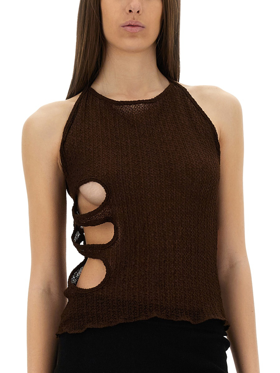 [SELIA RICHWOOD] Tank top SS25 LILYTOP_BROWN