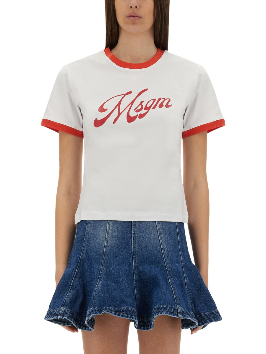 [MSGM] T-shirts Short Sleeve SS25 3842MDM110_25712401