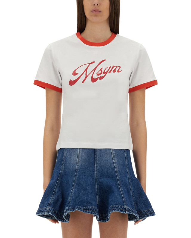 [MSGM] T-shirts Short Sleeve SS25 3842MDM110_25712401