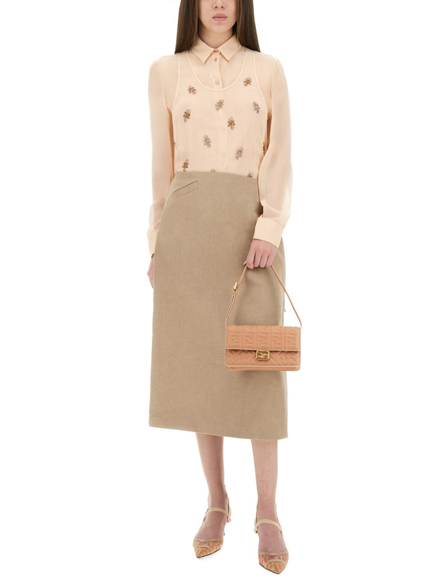 [Fendi] Midi skirt SS25 FQ7634_AUOKF1RX1