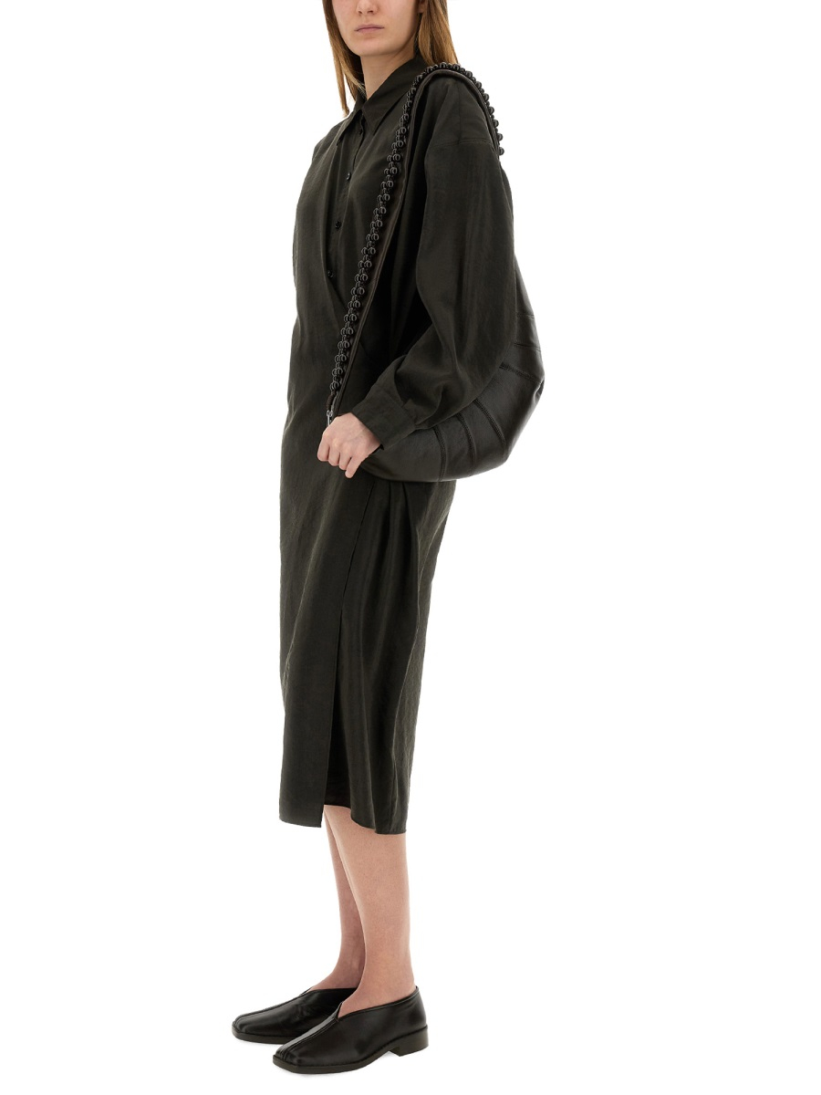 [LEMAIRE] Long sleeve dress SS25 DR1092_LF1308BR507