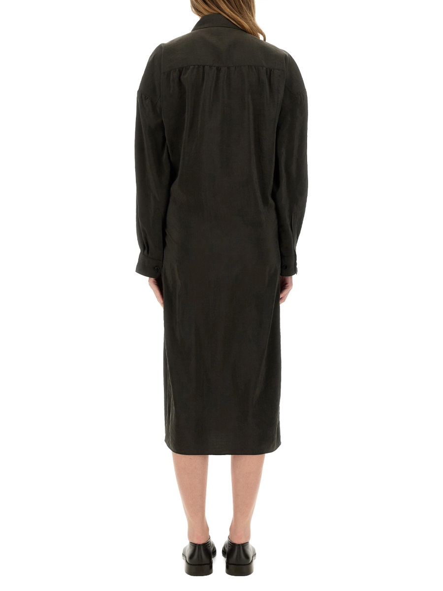 [LEMAIRE] Long sleeve dress SS25 DR1092_LF1308BR507