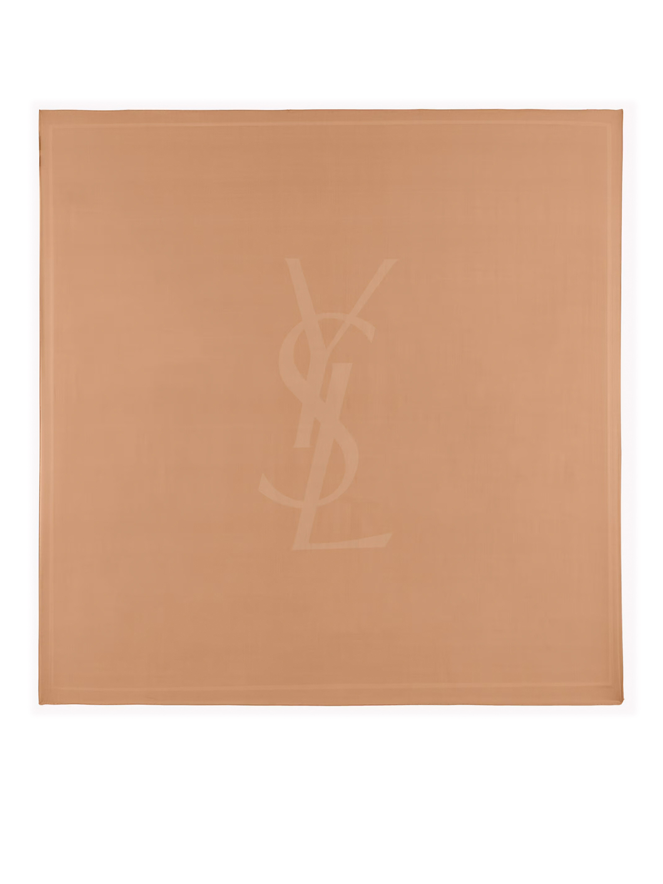 [Saint Laurent] Scarf FW26 8599153Y0399800 CAMEL