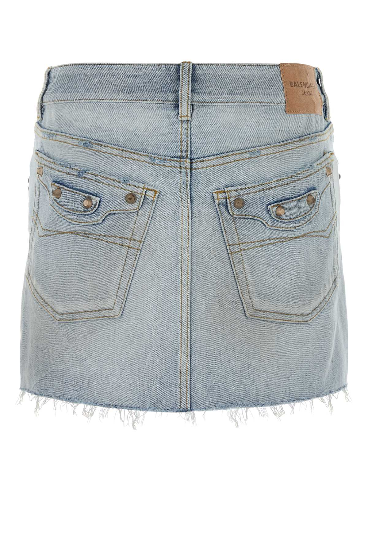 [Balenciaga] Mini skirt FW25 852324TTW74 4200