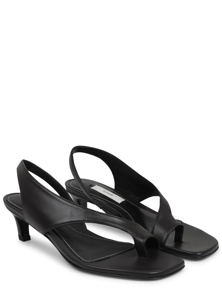 [TOTEME] Sandals SS25 252WAS0201LE0131_PEPPER273