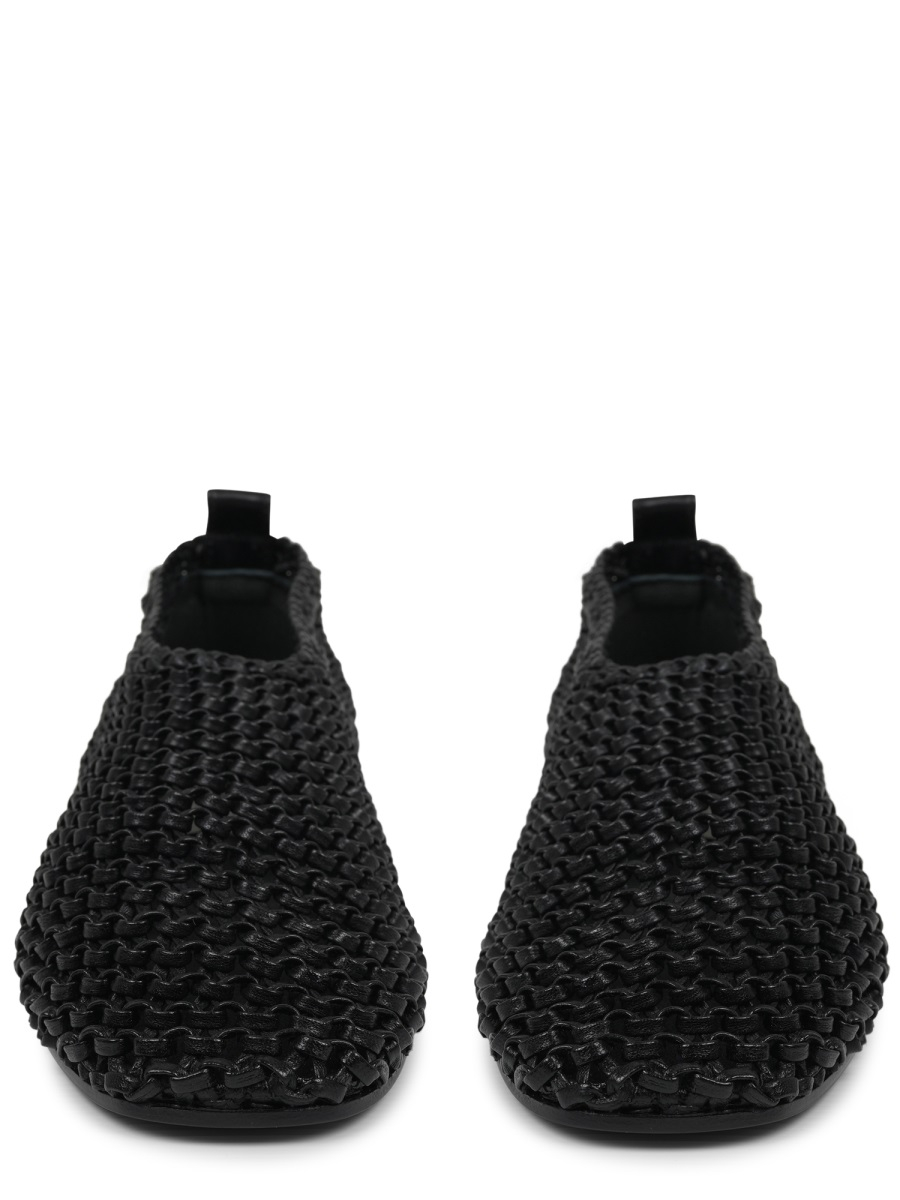 [TOTEME] Flat shoes SS25 252WAS2358LE0134_BLACK001