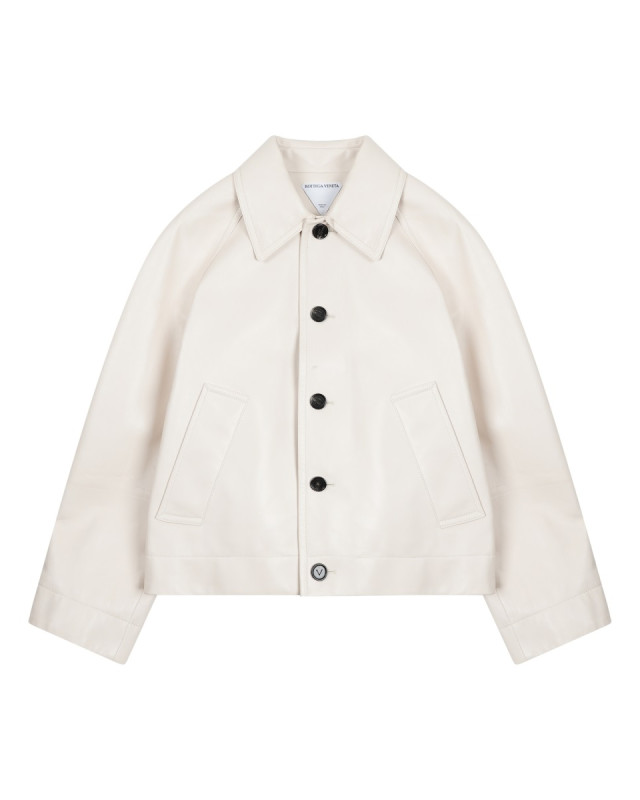 [Bottega Veneta] Leather Jacket SS25 830363_V5BX09247