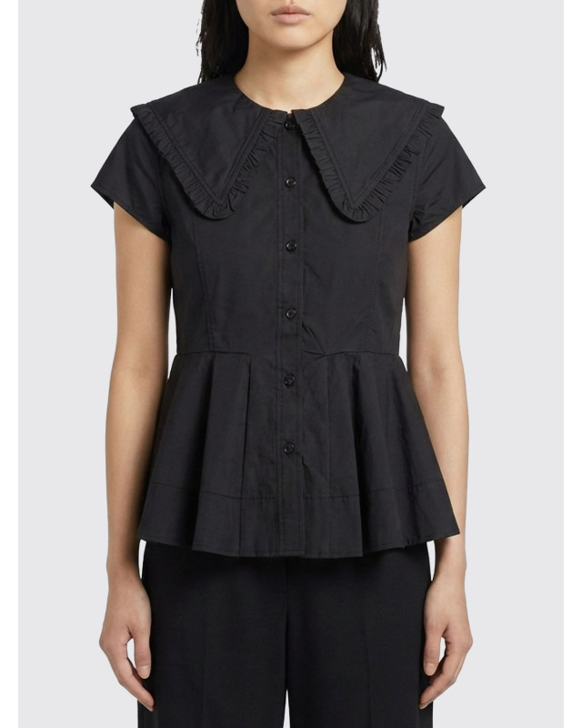 [GANNI] Shirts Long Sleeve SS26 A1040093 099